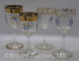 (4) Victorian clear glass 4