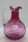 Fenton Art Glass cranberry 5