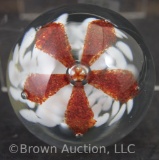 Glass paperweight, 3