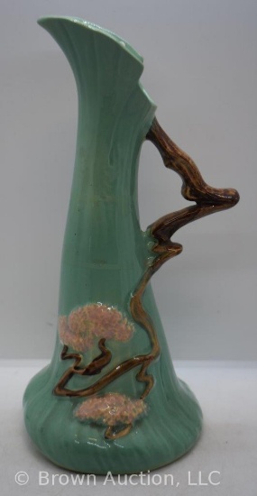 Roseville Ming Tree 516-10" ewer, green