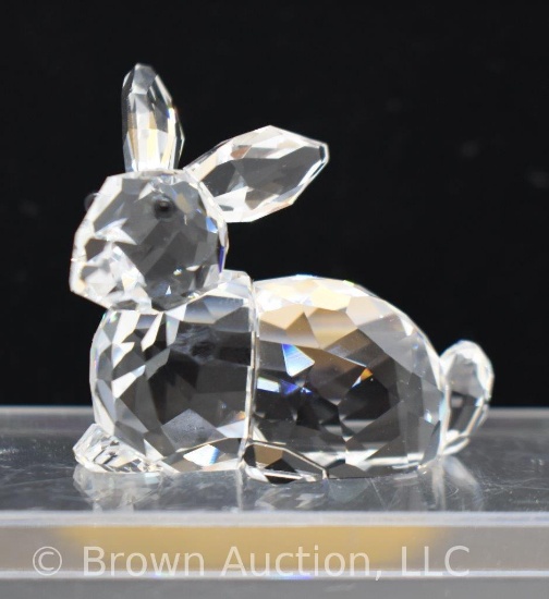 Swarovski Crystal 1.5"h rabbit, original box