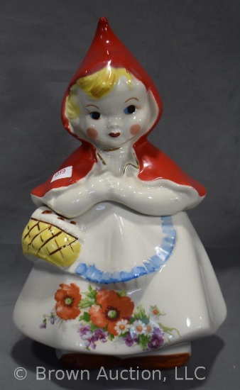Hull Little Red Riding Hood cookie jar