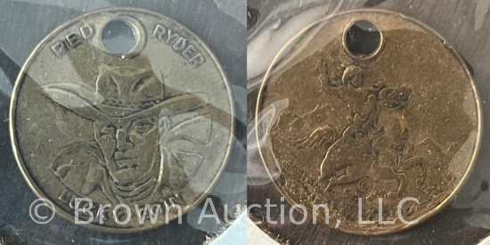 Red Ryder "Lucky Coin" token