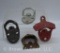 (4) Wall mount bottle openers incl. Starr X and Brown Mfg. Co.