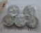 Set of (5) Buffalo Nickel concho button covers