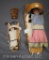 (2) Indian dolls in cradle (1-baby, Apache); Indian baby in papoose