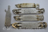 (8) Beer bottle openers incl. Lone Star, Pabst, Falstaff, Coors