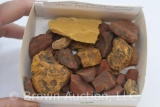 Small assortment of Indian paint rocks