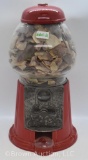 Carousel dispenser filled w/arrowheads and points