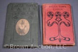 (2) Books - Uncle Tom's Cabin by Harriet Beecher Stowe