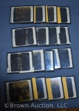 Lot of (16) Keystone View Co., glass slide plates incl. Sweden, Washington, Africa, Peru