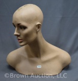 Mannequin lady head store display, 16