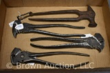 (4) Fencing tools incl. Utica Tool Co., Fulton, 1-Pat'd. Sept. 3 1895