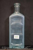 Hood's Sarsaparilla embossed medicine bottle