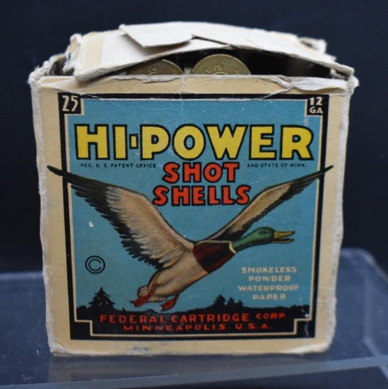 Federal Hi-Power 12 ga. ammo/box