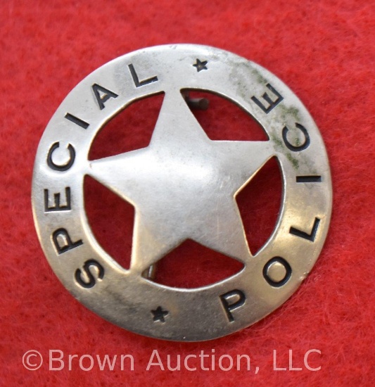 Circle and Star Special Police badge