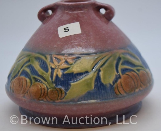 Roseville Baneda 603-4" vase, pink