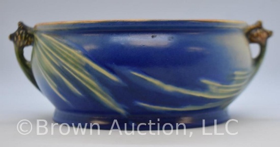 Roseville Pine Cone 261-6" bowl, blue