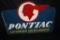 PONTIAC AUTHORIZED SALES & SERVICE SIGN 2 SIDED