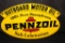 NOS PENNZOIL OUTBOARD MOTOR OIL TIN SIGN