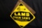 NOS LAMB CHAINSAWS SIGN LIVERPOOL NEW YORK