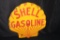 PORCELAIN SHELL GAS GASOLINE SIGN 42