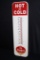 DRINK DR PEPPER HOT COLD SOD APOP THERMOMETER SIGN