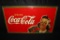 DRINK COCA COLA TIN SODA POP SIGN WOMAN DRINKING