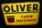 OLIVER FARM MACHINERY TIN EQUIPMENT SIGN