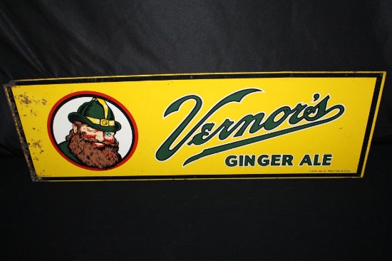 VERNORS GINGER ALE SODA POP TIN SIGN