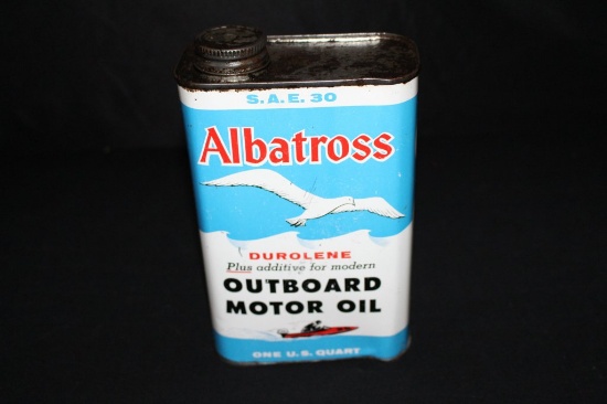 RARE ALBATROSS OUTBOARD MOTOR OIL CAN