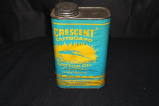 CRESCENT OUTBOARD MOTOR OIL CAN MILWAUKEE WI