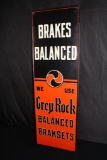 GREYROCK BALANCED BRAKE SETS TIN SIGN