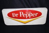 NOS DR PEPPER SODA POP CHEVRON BUBBLE SIGN