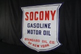 STANDARD OIL CO NEW YORK SOCONY GASOLINE SIGN