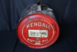 KENDALL MOTOR OIL 5 GALLON ROCKER CAN