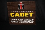 INTERNATIONAL HARVESTER CADET LAWN TRACTOR SIGN