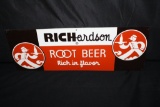 RICHARDSON ROOT BEER SODA POP SIGN