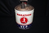 MARATHON VEP 5 GALLON OIL CAN