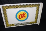 CHEVROLET OK USED CARS FLANGE SIGN