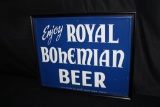 DULUTH BREWING ROYAL BOHEMIAN BEER TIN SIGN