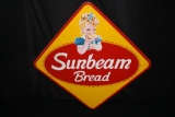 LARGE TIN SUNBEAM BREAD COUNTRY STORE TIN SIGN