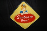 LARGE TIN SUNBEAM BREAD COUNTRY STORE TIN SIGN