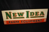 NEW IDEA FARM EQUIPMENT TIN SIGN