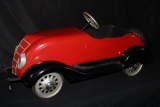 RESTORED CHRYSLER AIRFLOW PEDAL CAR