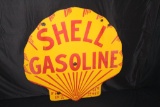 PORCELAIN SHELL GAS GASOLINE SIGN 42