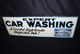 MONA MOTOR OIL CAR WASHING SYSTEM TIN SIGN