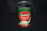 SINCALIR OPALINE 1 QUART OIL CAN