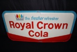 REFRESHING REFRESHER RC COYAL CROWN COLA SODA SIGN