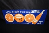 NESBITTS ORANGE SODA POP TIN SIGN